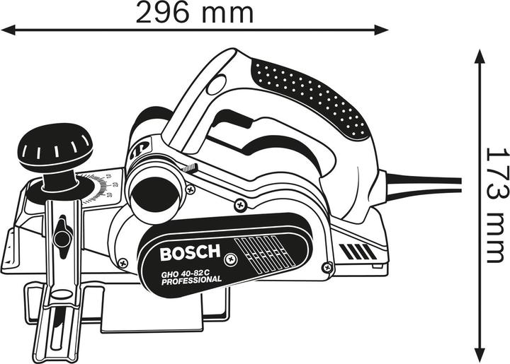 Actual product image Bosch Professional Hand planer GHO 40-82 C