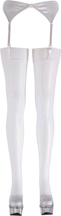 Produktbild Cottelli Collection Straps-Strümpfe weiss (XL)