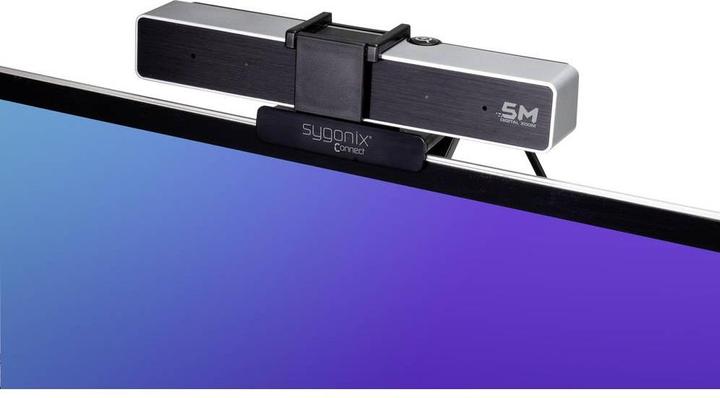 Image du produit Sygonix Connect Webcam 2K (2592 x1944) avec microphone stéréo (5 Mpx)