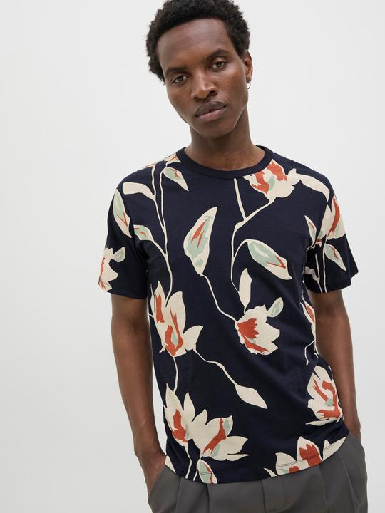 Produktbild Jack & Jones All Over Print Rundhals T-shirt T-shirt (XL)