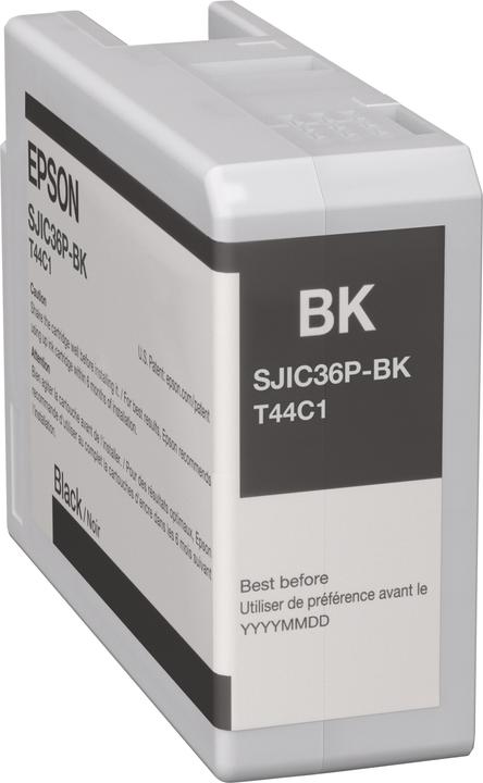 Actual product image Epson SJIC36P(K) - 80 ml - black - original (FC)