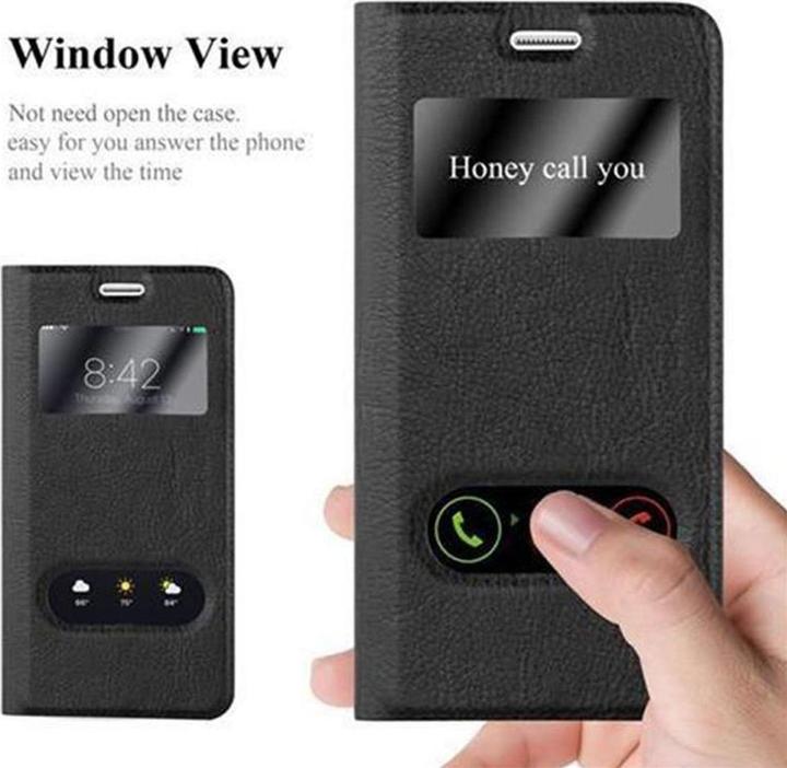 Produktbild Cadorabo Book mit View Doppelfenster Cover (Samsung Galaxy S5 Mini, Samsung Galaxy S5 Mini Duos)