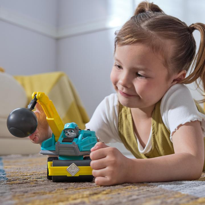 Actual product image Spin Master Wrecking ball construction vehicle engine