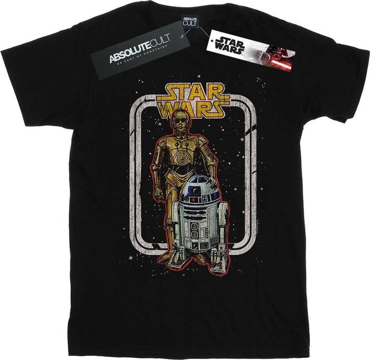 Produktbild Star Wars R2D2 And C3PO Vintage TShirt Jungen (152, 158)