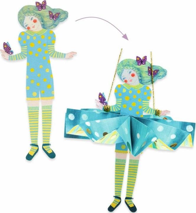 Actual product image Djeco Paper creations - paper dresses