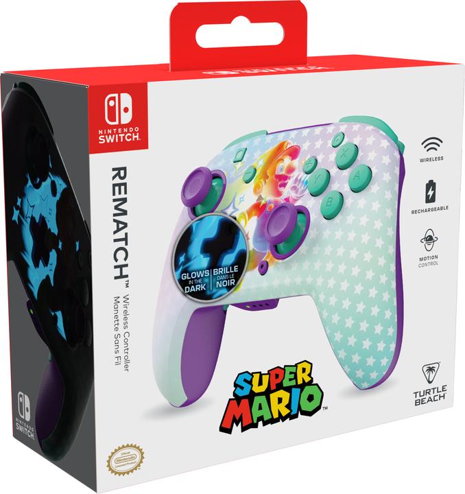 Produktbild Turtle Beach Rematch Wireless Controller · NS · Invincible Mario (Switch)