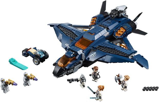 Actual product image LEGO Ultimate Avengers Quinjet (76126, LEGO Marvel)