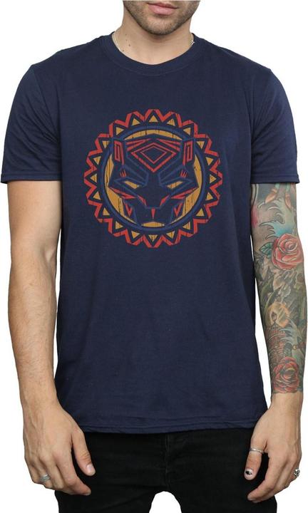 Produktbild Black Panther Tribal Panther Icon TShirt (XXL)