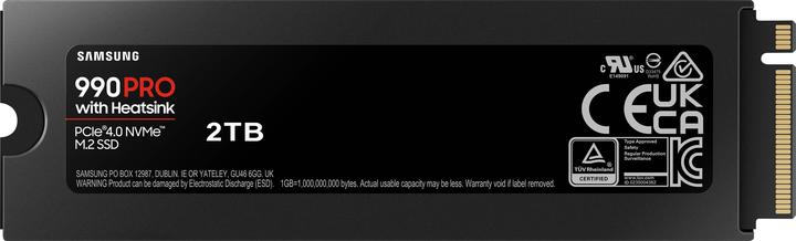 Actual product image Samsung 990 Pro mit Heatsink MZ-V9P2T0GW (2000 GB, M.2 2280)