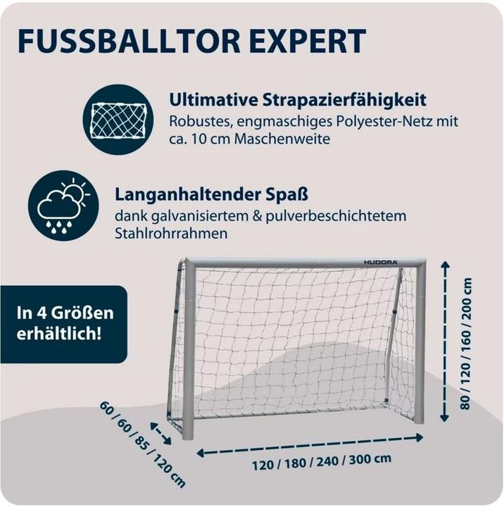 Actual product image Hudora Expert 240 football goal