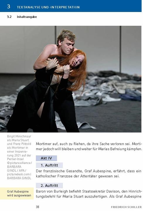 Actual product image Maria Stuart von Friedrich Schiller (German, Friedrich Schiller, Volker Krischel, 2023)