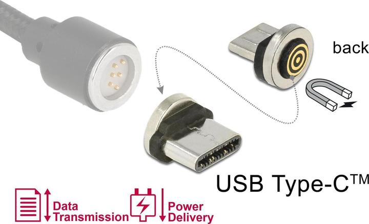 Adattatore magnetico USB tipo C (USB 2.0)