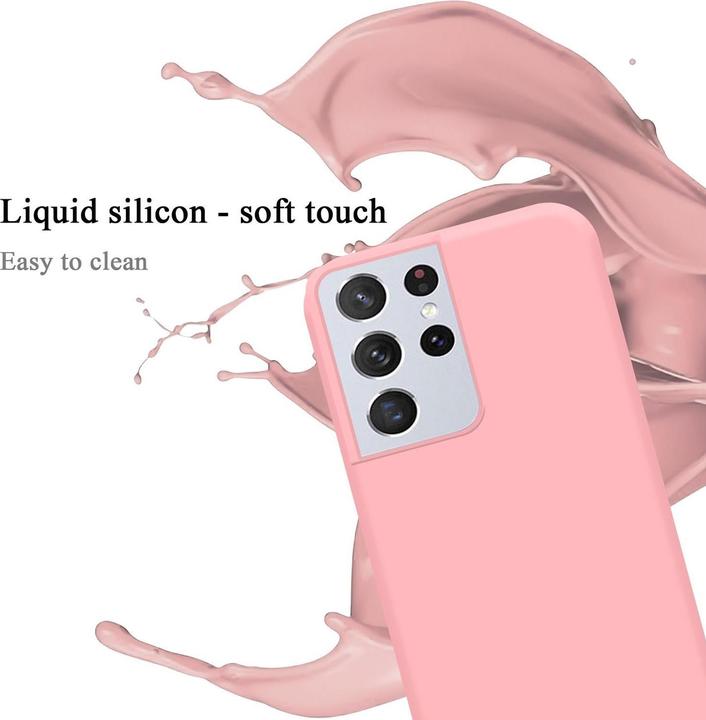 Immagine prodotto Cadorabo Copertura della cassa del silicone liquido TPU (Samsung Galaxy S21 Ultra)