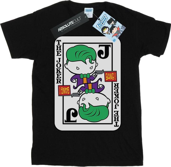 Produktbild Chibi Joker Playing Card TShirt Mädchen (140, 146)