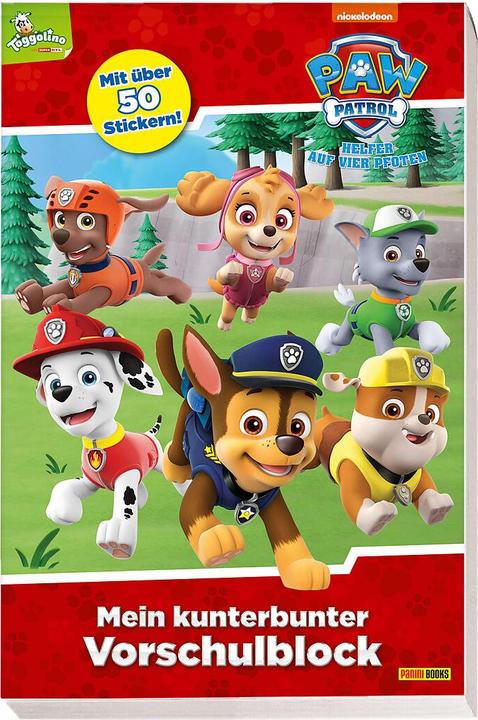 Immagine prodotto Panini Paw Patrol: Mein kunterbunter Vorschulblock (Tedesco, Panini, 2019)