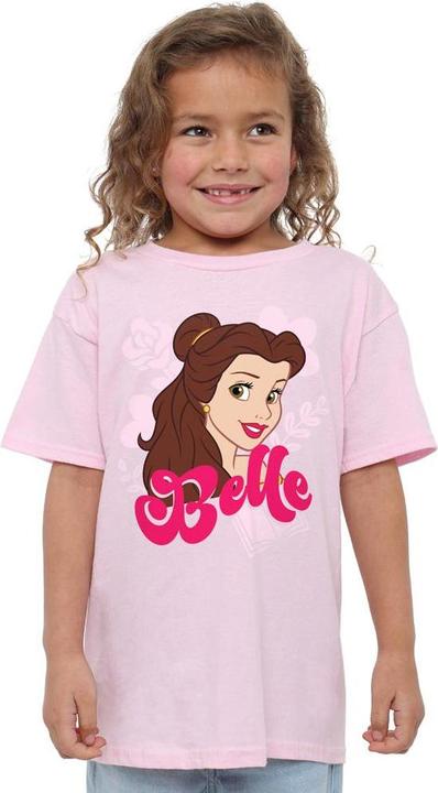 Immagine prodotto Disney Princess Maglietta Belle Colpo in Testa Bambini (128)