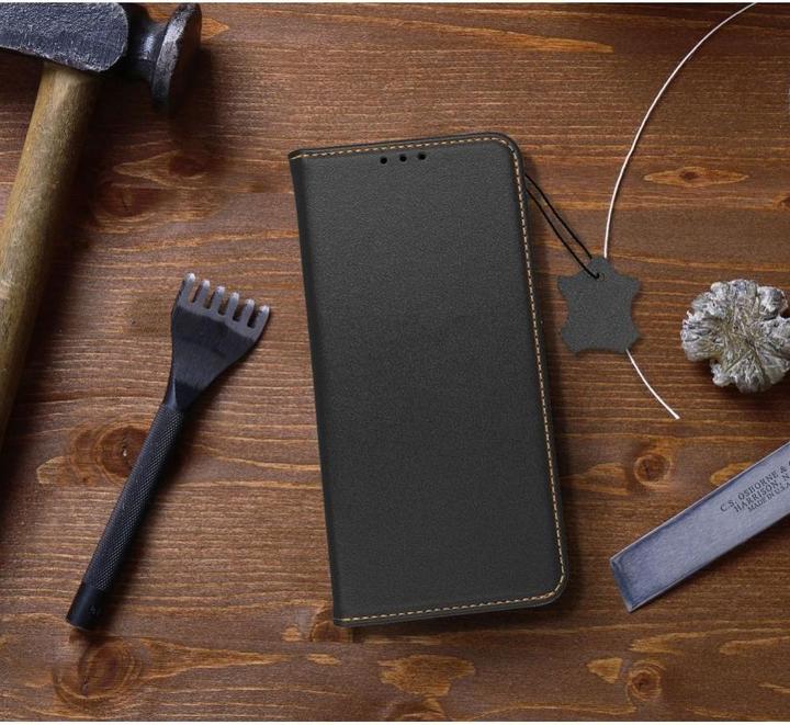 Actual product image OEM Book case SMART PRO Book leather case for IPHONE 15 Pro black (Apple iPhone 15 Pro)