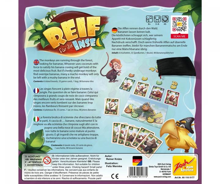 Immagine prodotto Zoch Maturo per l'isola (Italiano, Inglese, Francese, Tedesco)
