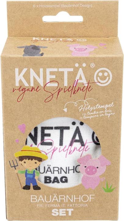 Produktbild Knetä Holzstempel Set Bauärnhof