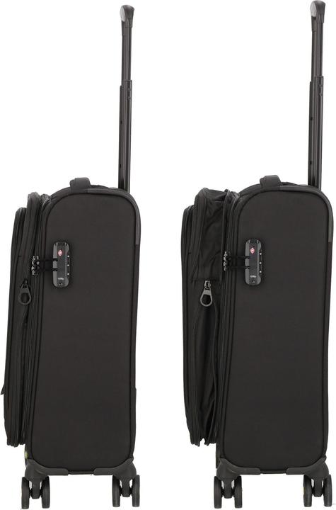 Produktbild D&N Travel Line 9704 4 Rollen Kabinentrolley S 55 cm mit Dehnfalte (38 l, Handgepäck (bis 50l))