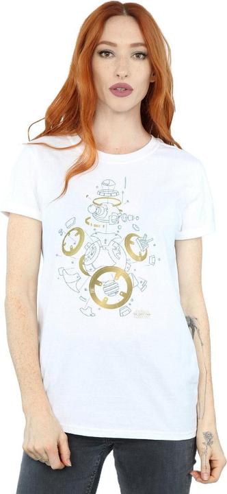 Image du produit Star Wars - T-shirt THE LAST JEDI BB-8 DECONSTRUCTED - Femme (XL)