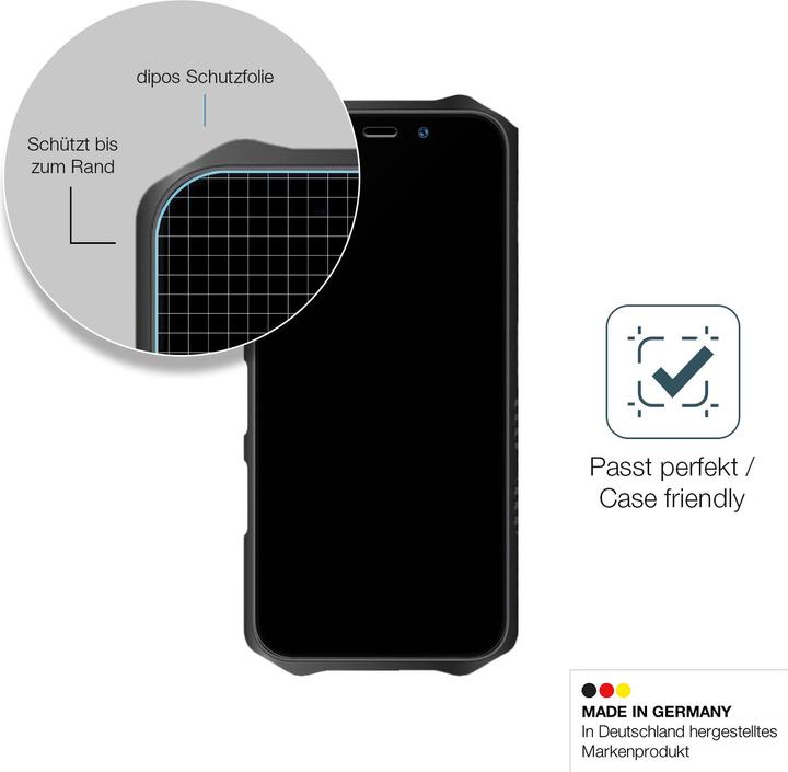 Produktbild Dipos Anti-Shock Displayschutz Matt 9H (1 Stück, Oukitel K12)