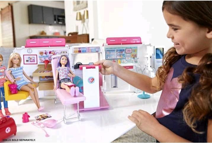Actual product image Barbie Care Clinic Playset