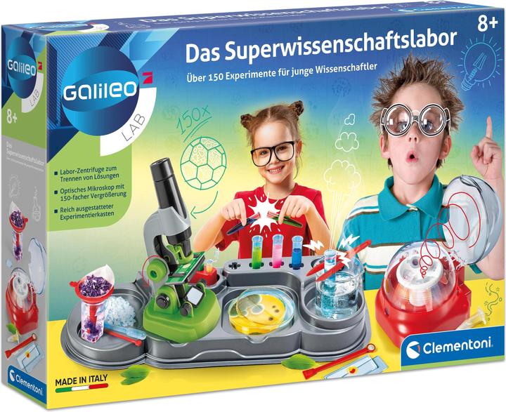 Actual product image Clementoni The Super Science Laboratory
