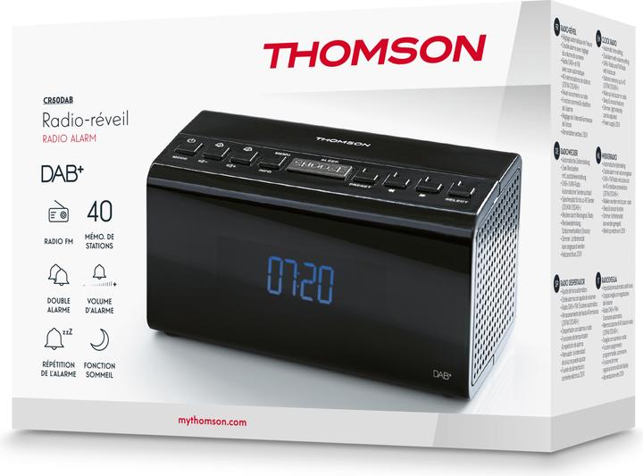 Thomson CR50DAB Wecker Digitaler Wecker