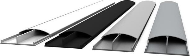 Actual product image Multibrackets Aluminium cable ducts (Duct, 110 cm)