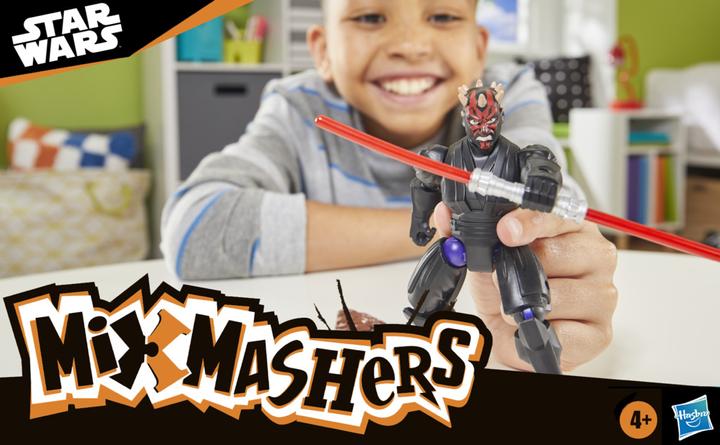 Actual product image Star Wars MixMashers Darth Maul individualisierbare Mix-And-Match Action-Figur & Accessoires