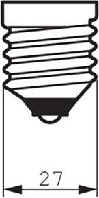 Image du produit Philips Lampe à décharge (E27, 50 W, 3500 lm, 1 x, G)
