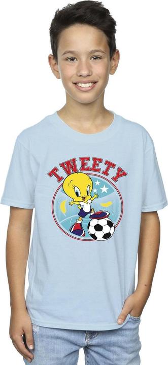 Immagine prodotto Looney Tunes Tweety Football Circle Maglietta Ragazzi (152, 158)