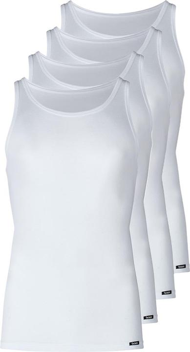 Produktbild Skiny 4er Pack Basic Unterhemd / Tanktop (L)