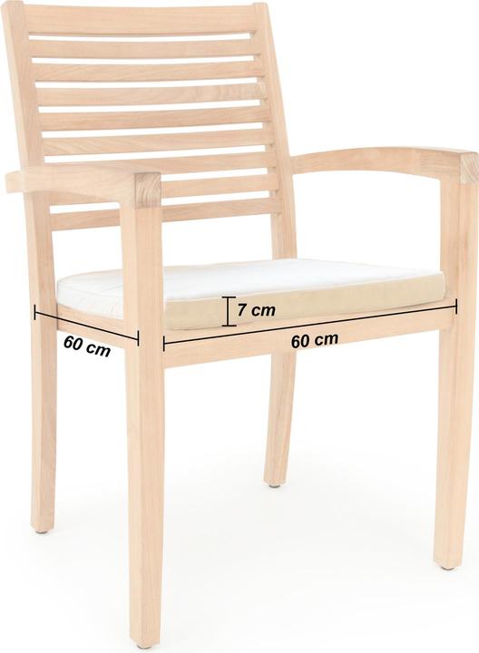 Produktbild Garland Stuhlauflagen (60 x 60 x 7 cm)