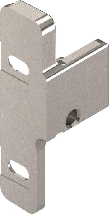 Produktbild Blum METABOX Frontbefestigung Zarge N, Schraubversion, links, Zink vernickelt