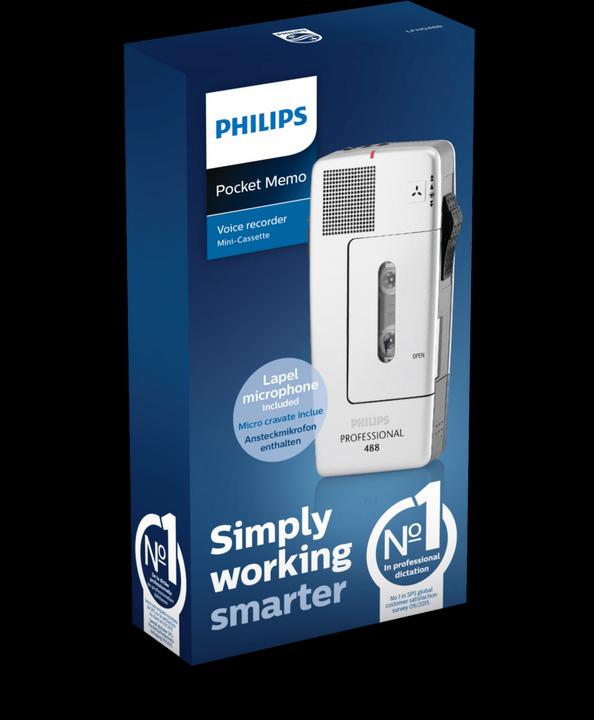 Produktbild Philips Pocket Memo Professional 488