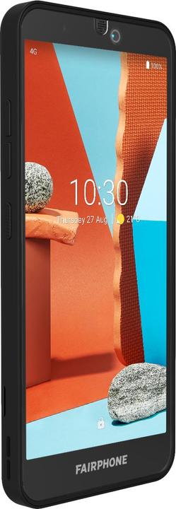 Immagine prodotto Fairphone 3+ (64 GB, Nero, 5.65", Doppia SIM + SD, 48 Mpx, 4G)
