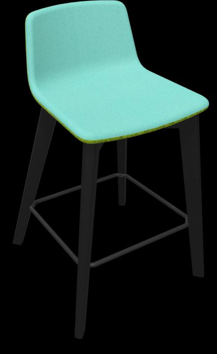Mint, Light green melange, Black, Ash stained black
