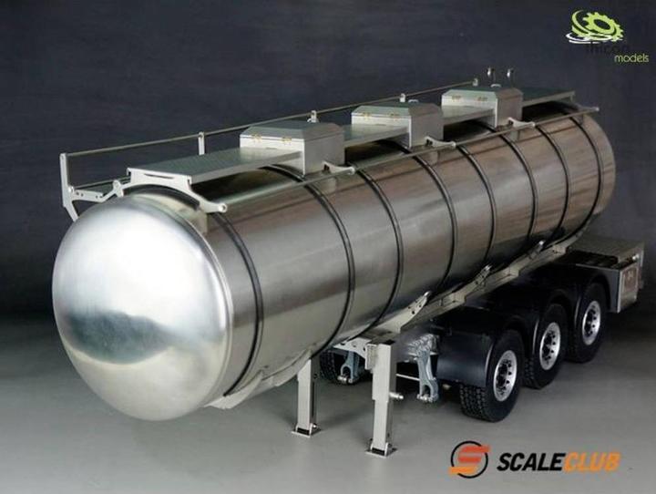 Produktbild ScaleClub 1:14 Tankauflieger V2A 3-Achs