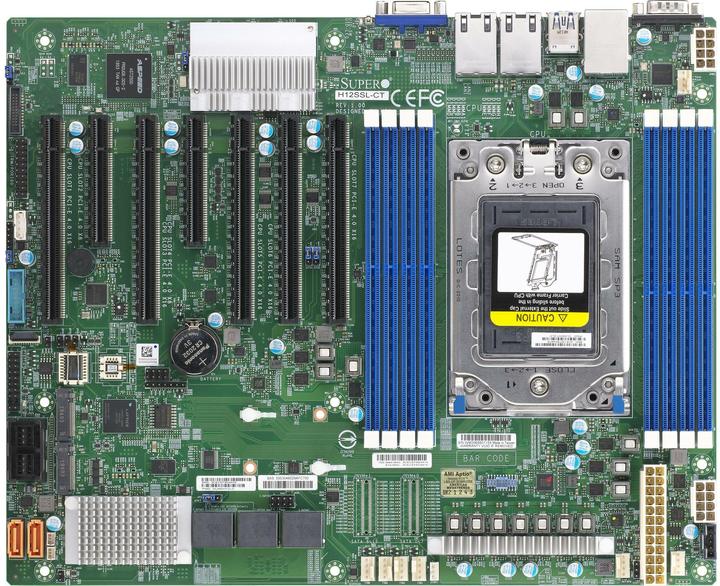 Supermicro Carte mère H12SSL-CT (SP3, AMD SoC, ATX)