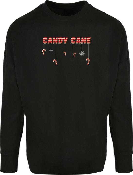 Produktbild Merchcode Candy Cane Oversized Cut On Sleeve Longsleeve - 115087 (L)