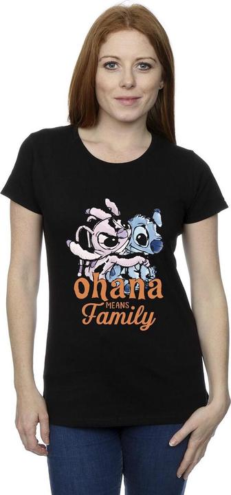 Produktbild Disney Lilo And Stitch Ohana Angel Hug TShirt (L)
