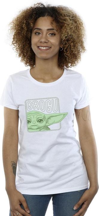 Image du produit Star Wars - T-shirt THE MANDALORIAN GROGU BOX - Femme (L)