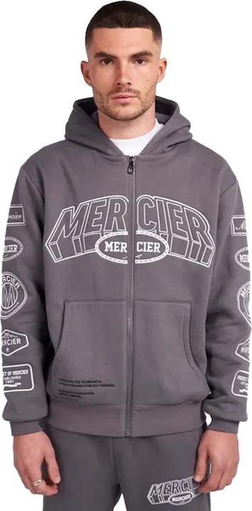 Actual product image Mercier Mens Compton Full Zip Hoodie (XS)