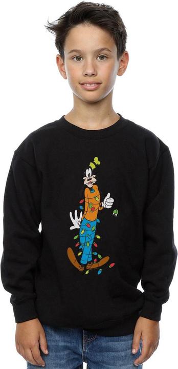 Actual product image Disney Boys Goofy Christmas Lights Sweatshirt (152, 158)
