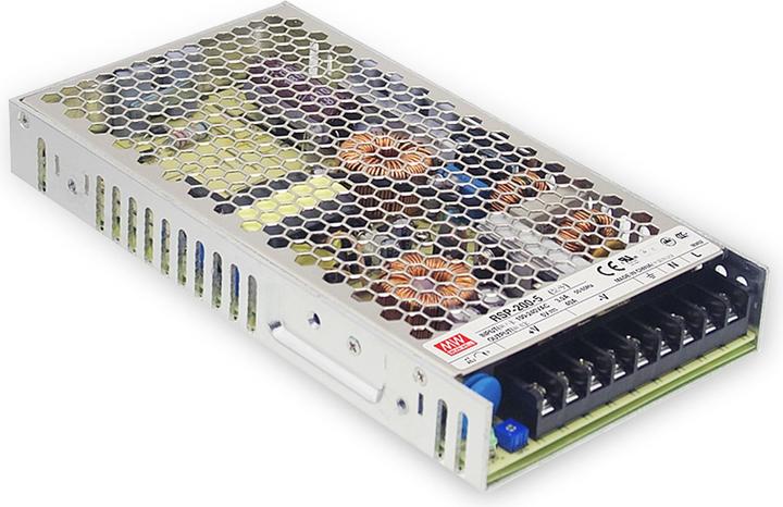 Actual product image MeanWell AC/DC power supply module closed (202.50 W)
