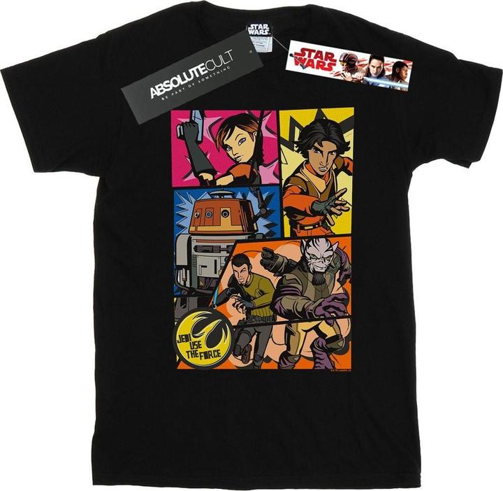 Immagine prodotto Star Wars Rebels Comic Strip Maglietta Uomo (XXL)