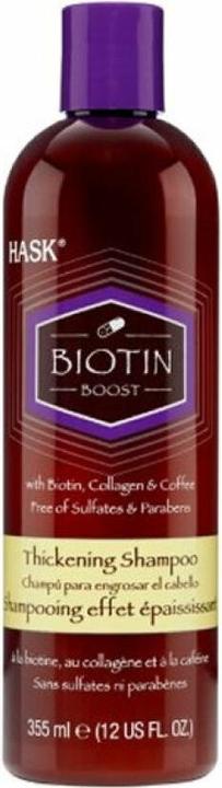 Hask BIOTIN BOOST thickening shampoo 355 ml (355 ml, Liquid shampoo)