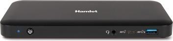 Actual product image Hamlet HDOCKS600C port replicator and docking station for notebooks Wired USB 3.2 Gen 2 (3.1 Gen (4 Ports)